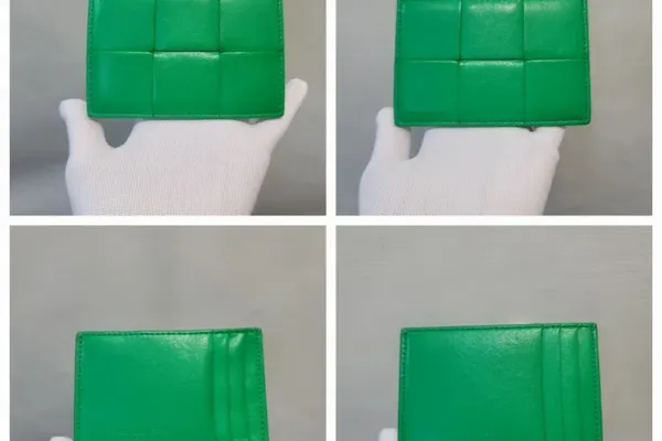 물에 젖은 보테가베네타 지갑 복원
